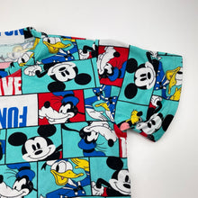 Load image into Gallery viewer, Boys soft feel, tee / top, Mickey Mouse &amp; Pluto, no labels, armpit to armpit: 40cm, EUC, size 7-8,  