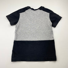 Load image into Gallery viewer, Boys Adidas, grey &amp; black cotton tee / top, FUC, size 3-4,  
