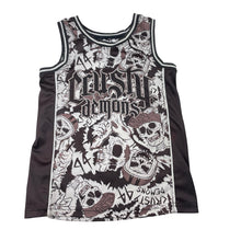 Load image into Gallery viewer, Boys Target, Crusty Demons singlet / tank top, FUC, size 7,  