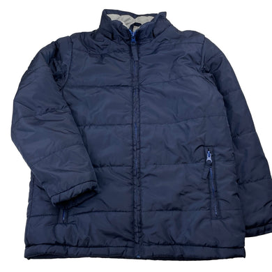 Boys ETEN, navy jacket / coat, GUC, size 7-8,  