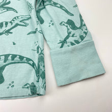 Load image into Gallery viewer, Boys H&amp;M, cotton pyjama top, dinosaurs, marks on cuffs, FUC, size 4,  