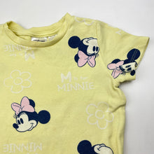 Load image into Gallery viewer, Girls Disney, Minnie Mouse cotton pyjama tee / top, FUC, size 2,  