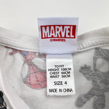 Load image into Gallery viewer, Boys Marvel, Spidey &amp; His Amazing Friends cotton tee / top, GUC, size 4,  