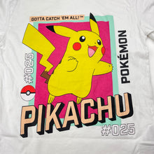 Load image into Gallery viewer, Unisex H&amp;M, POKEMON PIKACHU cotton tee / top, FUC, size 7-8,  