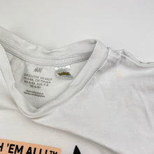 Load image into Gallery viewer, Unisex H&amp;M, POKEMON PIKACHU cotton tee / top, FUC, size 7-8,  