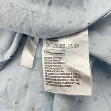 Load image into Gallery viewer, Boys H&amp;M, blue cotton short sleeve shirt, FUC, size 9,  