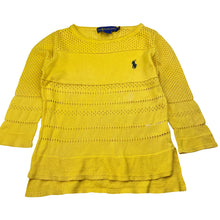 Load image into Gallery viewer, Girls Polo Ralph Lauren, lightweight knit cotton top, FUC, size 8,  