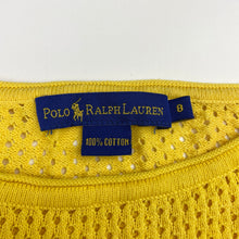 Load image into Gallery viewer, Girls Polo Ralph Lauren, lightweight knit cotton top, FUC, size 8,  