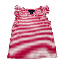 Load image into Gallery viewer, Girls Ralph Lauren, striped cotton top, GUC, size 3,  