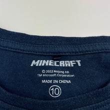 Load image into Gallery viewer, Unisex Mojang, Minecraft cotton tee / top, GUC, size 10,  