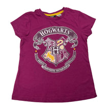 Load image into Gallery viewer, Girls Harry Potter, Hogwarts pyjama tee / top, FUC, size 8,  