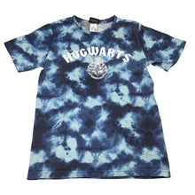 Load image into Gallery viewer, Unisex Harry Potter, Hogwarts tie dyed cotton tee / top, FUC, size 12,  