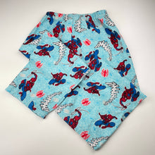 Load image into Gallery viewer, Boys Marvel, Spiderman flannel cotton pyjama pants, FUC, size 5,  