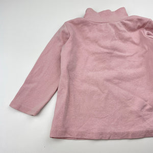 Girls Zara, stretchy long sleeve top, FUC, size 0,  