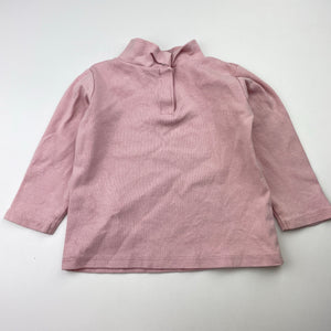 Girls Zara, stretchy long sleeve top, FUC, size 0,  