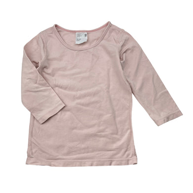 Girls Uniqlo, lightweight stretchy long sleeve top, FUC, size 2,  