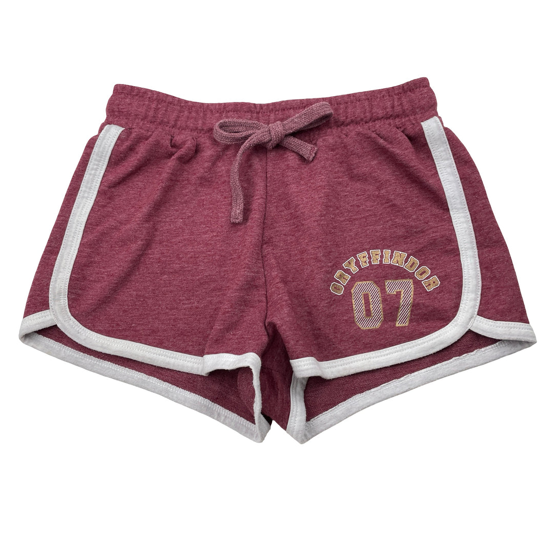 Girls Harry Potter, Gryffindor lightweight casual shorts, elasticated, FUC, size 10,  
