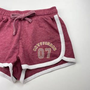 Girls Harry Potter, Gryffindor lightweight casual shorts, elasticated, FUC, size 10,  