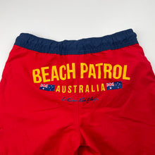 Load image into Gallery viewer, Boys BETWEEN THE FLAGS, lightweight board shorts, elasticated, EUC, size 8,  
