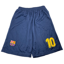 Load image into Gallery viewer, Boys navy, sports / activewear shorts, elasticated, EUC, size 8-10,  