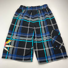 Load image into Gallery viewer, Boys The Simpsons, lightweight board shorts, elasticated, EUC, size 14,  