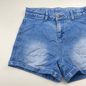 Girls Miss Understood, lightweight stretch denim shorts, adjustable, GUC, size 10,  