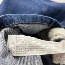 Load image into Gallery viewer, Girls Zara, dark stretch denim skirt, adjustable, L: 29cm, GUC, size 7,  