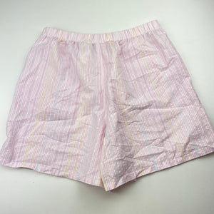 Girls Uniqlo, lightweight pyjama shorts, elasticated, EUC, size 14,  