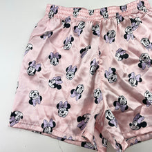 Load image into Gallery viewer, Girls Disney, Minnie Mouse lightweight pyjama shorts, elasticated, GUC, size 8-10,  