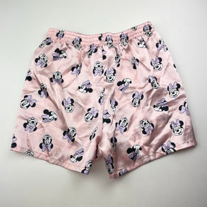 Girls Disney, Minnie Mouse lightweight pyjama shorts, elasticated, GUC, size 8-10,  