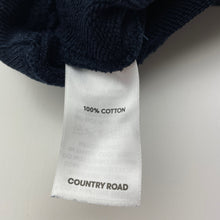 Load image into Gallery viewer, Boys Country Road, navy cotton hoodie sweater, tennis, wash fade, FUC, size 8,  
