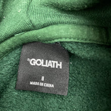 Load image into Gallery viewer, Boys ST GOLIATH, fleece lined hoodie sweater, wash fade &amp; pilling, FUC, size 8,  