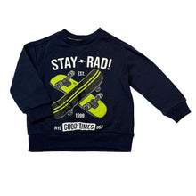 Load image into Gallery viewer, Boys Anko, fleece lined sweater / jumper, skateboards, FUC, size 2,  