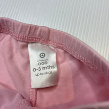 Load image into Gallery viewer, Girls Target, pink stretchy leggings / bottoms, EUC, size 000,  