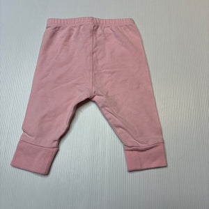 Girls Target, pink stretchy leggings / bottoms, EUC, size 000,  