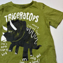 Load image into Gallery viewer, Boys Tu, green tee / top, dinosaur, GUC, size 2-3,  