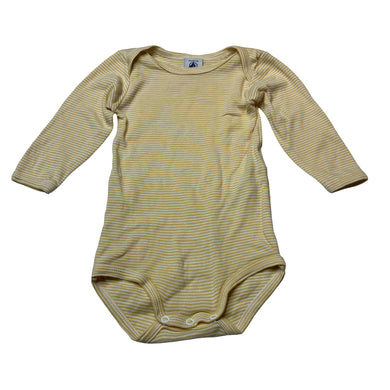 Unisex Petit Bateau, lightweight cotton bodysuit / romper, GUC, size 00,  