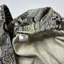 Load image into Gallery viewer, Unisex handmade, cotton romper, jungle animals, EUC, size 2,  