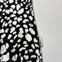 Load image into Gallery viewer, Unisex Duke Of London, black &amp; white stretchy romper, EUC, size 0,  