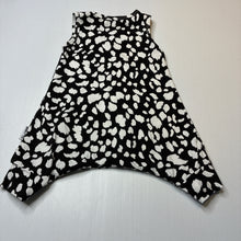 Load image into Gallery viewer, Unisex Duke Of London, black &amp; white stretchy romper, EUC, size 0,  