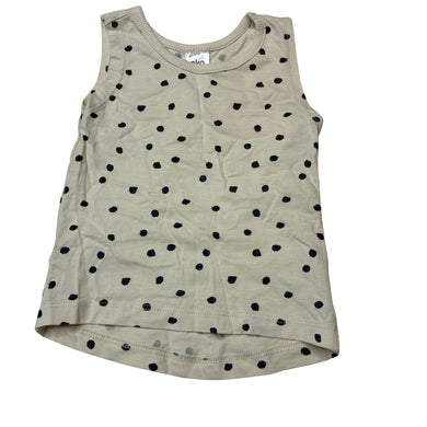 Unisex Anko, cotton singlet / tank top, EUC, size 00,  