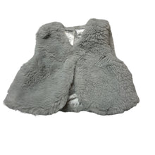 Load image into Gallery viewer, Girls Baby Baby, lined soft feel faux fur vest, EUC, size 0000,  