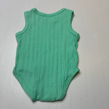 Load image into Gallery viewer, Unisex Baby Berry, ribbed stretchy singletsuit romper, EUC, size 0000,  