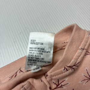 Girls Anko, cotton zip coverall / romper, GUC, size 00000,  