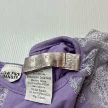 Load image into Gallery viewer, Girls Designer Kidz, lace trim bodysuit / romper, GUC, size 0000,  