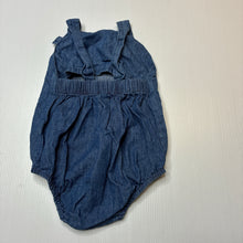 Load image into Gallery viewer, Girls Cotton On, lightweight cotton summer romper, GUC, size 0,  