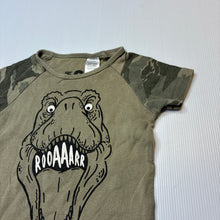 Load image into Gallery viewer, Boys Cotton On, cotton pyjama tee / top, dinosaur, FUC, size 3,  
