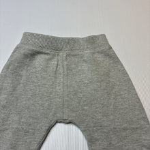 Load image into Gallery viewer, Unisex Country Road, grey marle knit leggings / bottoms, elasticated, GUC, size 0,  