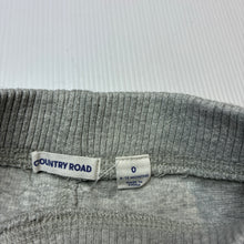 Load image into Gallery viewer, Unisex Country Road, grey marle knit leggings / bottoms, elasticated, GUC, size 0,  