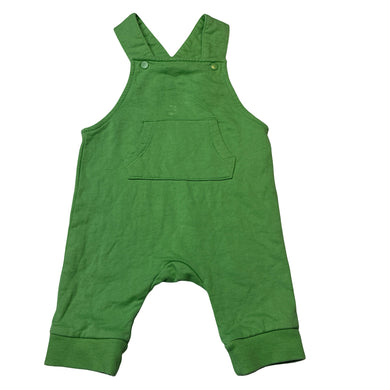 Unisex H&M, fleece lined organic cotton overalls, EUC, size 000,  